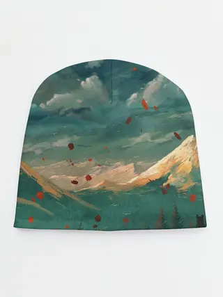Детская шапка / Горы