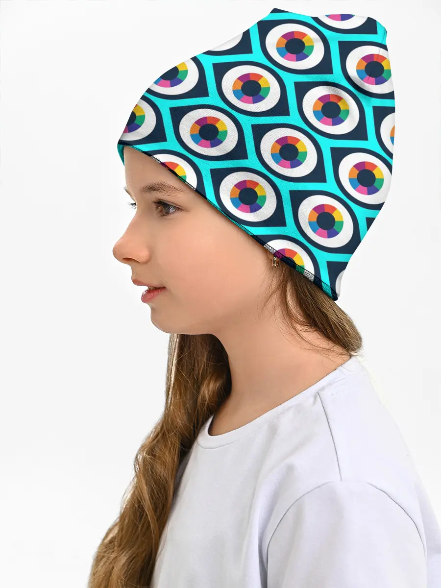 Детская шапка / Глаза паттерн