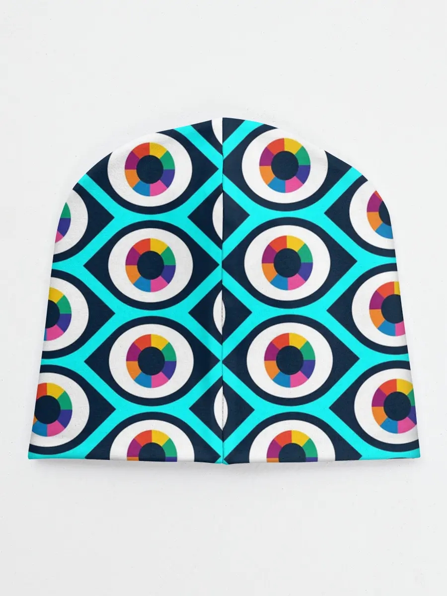 Детская шапка / Глаза паттерн