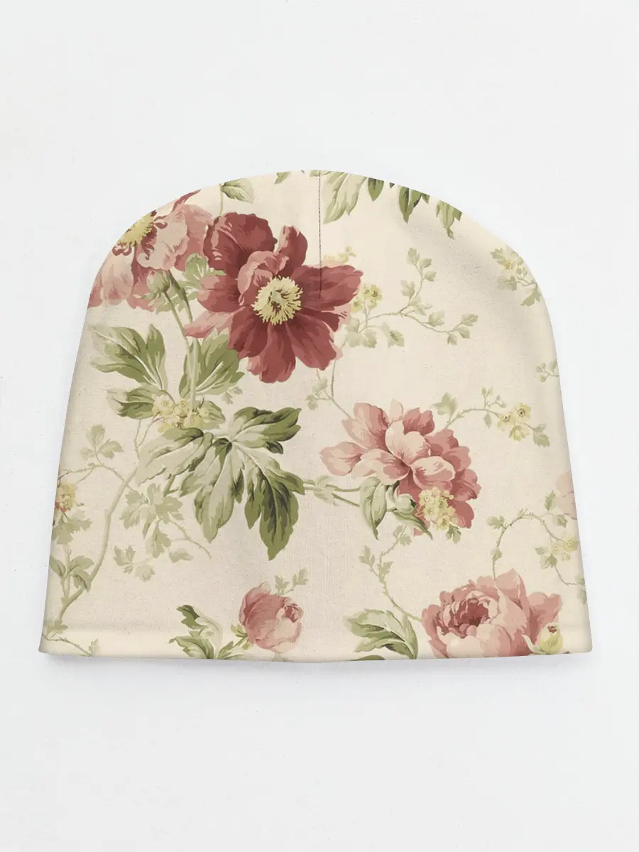 Детская шапка / Цветы