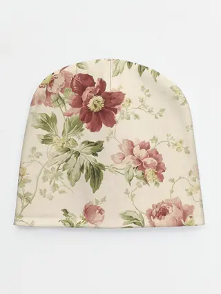Детская шапка / Цветы