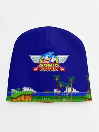 Детская шапка / Sonic.