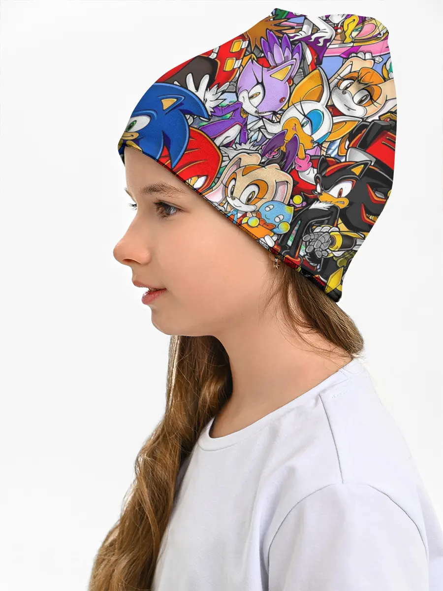 Детская шапка / Sonic.