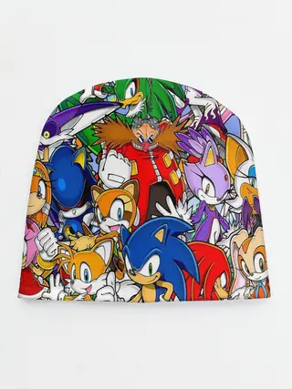 Детская шапка / Sonic.