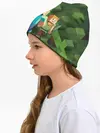 Детская шапка / minecraft