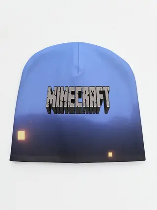Детская шапка / minecraft