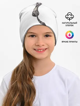 Детская шапка / Милый котя