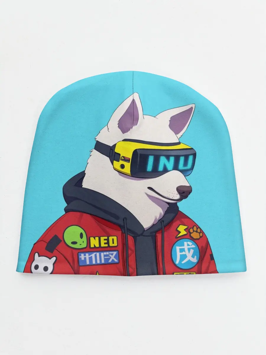 Детская шапка / Кибер Пёс