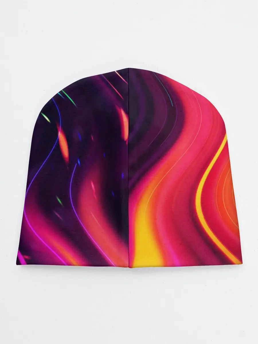 Детская шапка / Неоновые пятна