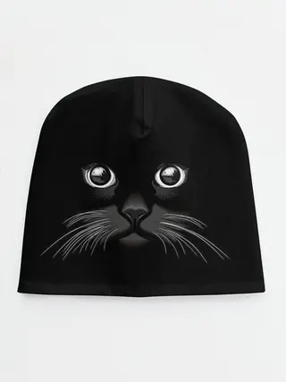 Детская шапка / Кошачья моська
