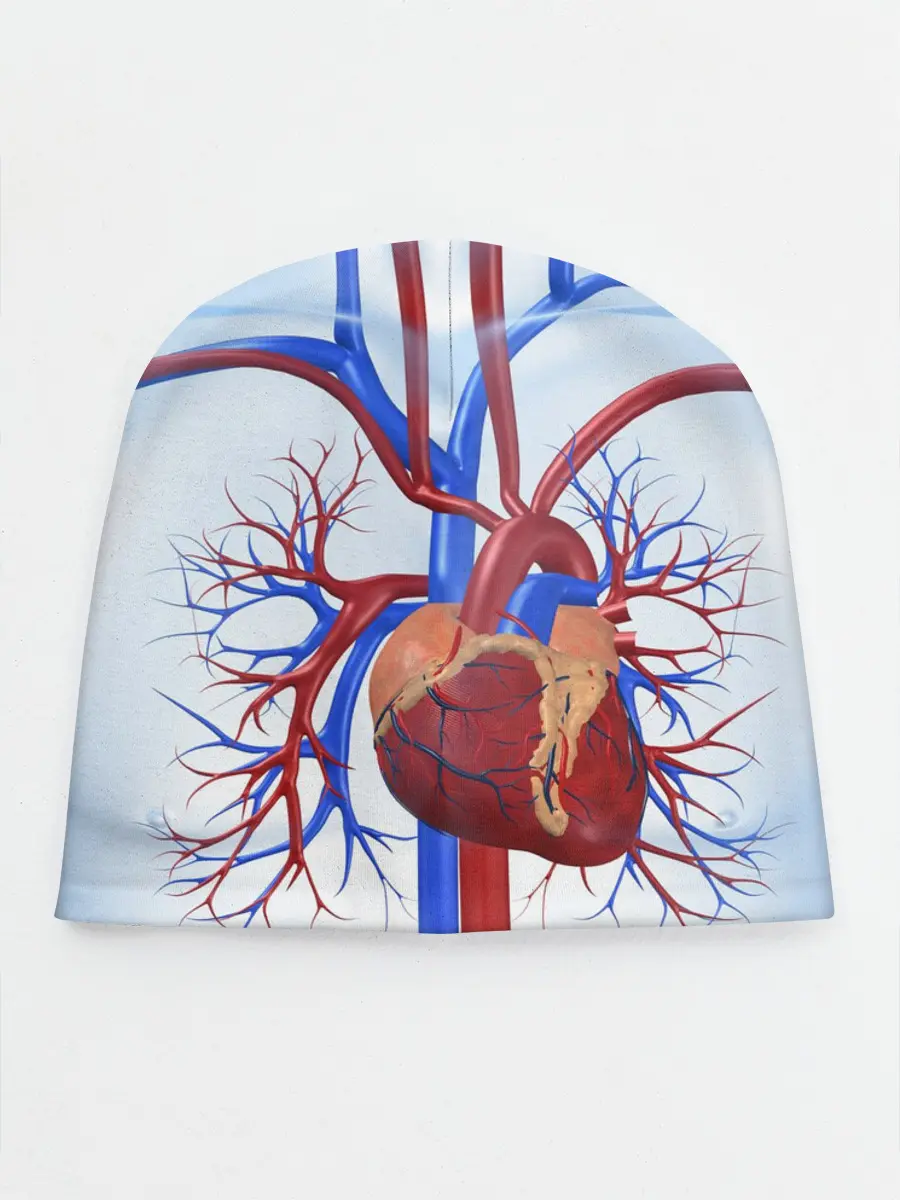 Детская шапка / Сердце