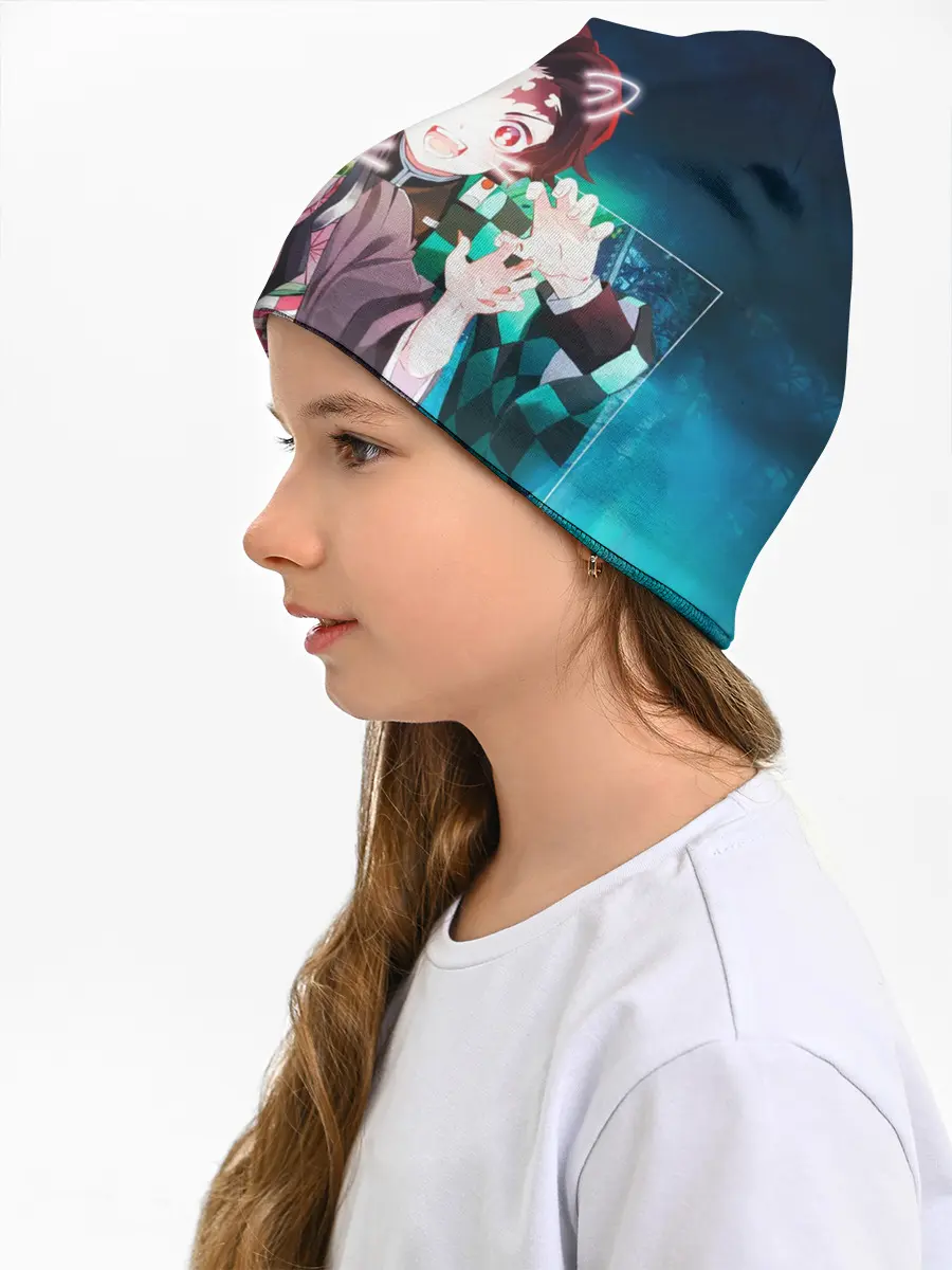 Детская шапка / Убийца демонов милые брат и сестра