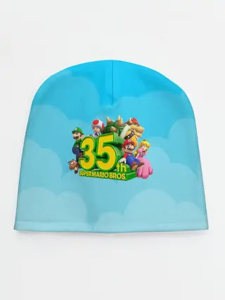 Детская шапка / Mario