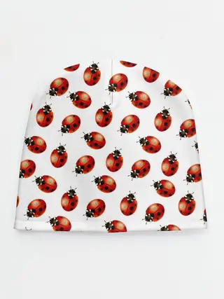 Детская шапка / Нашествие божьих коровок