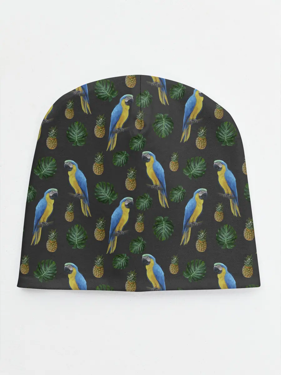 Детская шапка / Попугай Ара