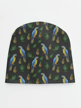 Детская шапка / Попугай Ара