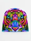 Детская шапка / Neon tiger