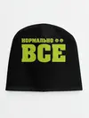 Детская шапка / Надпись нормально все