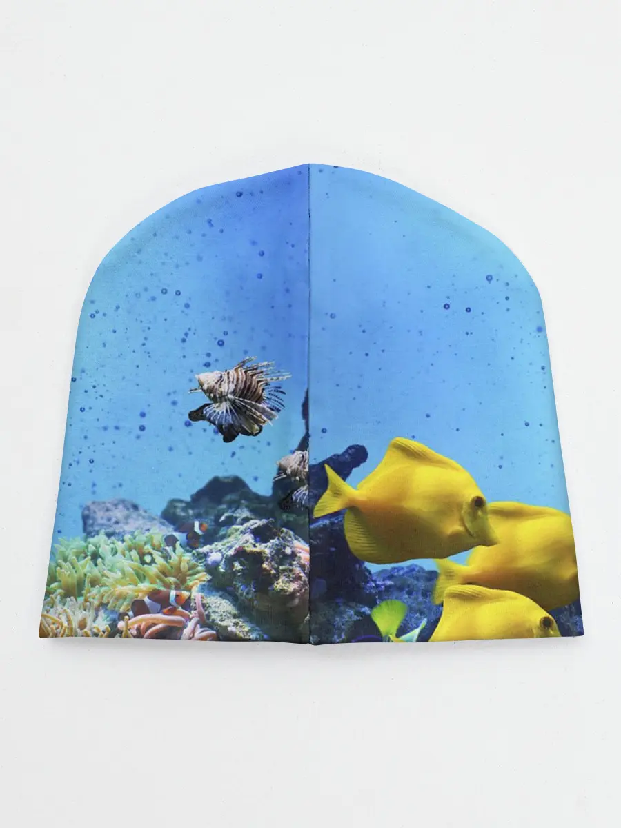 Детская шапка / акулы