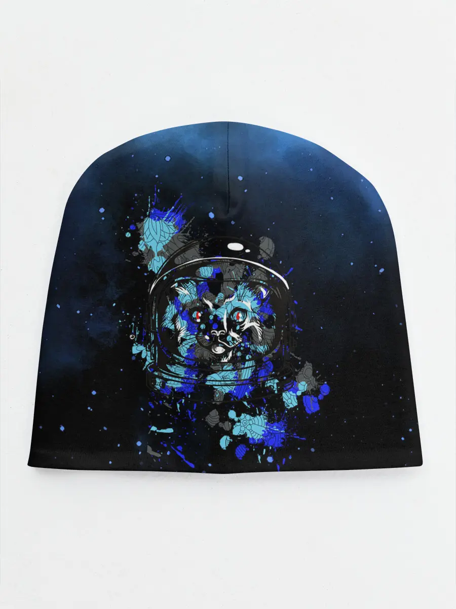 Детская шапка / Космический кот