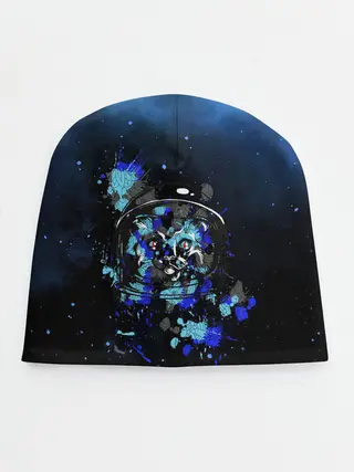 Детская шапка / Космический кот