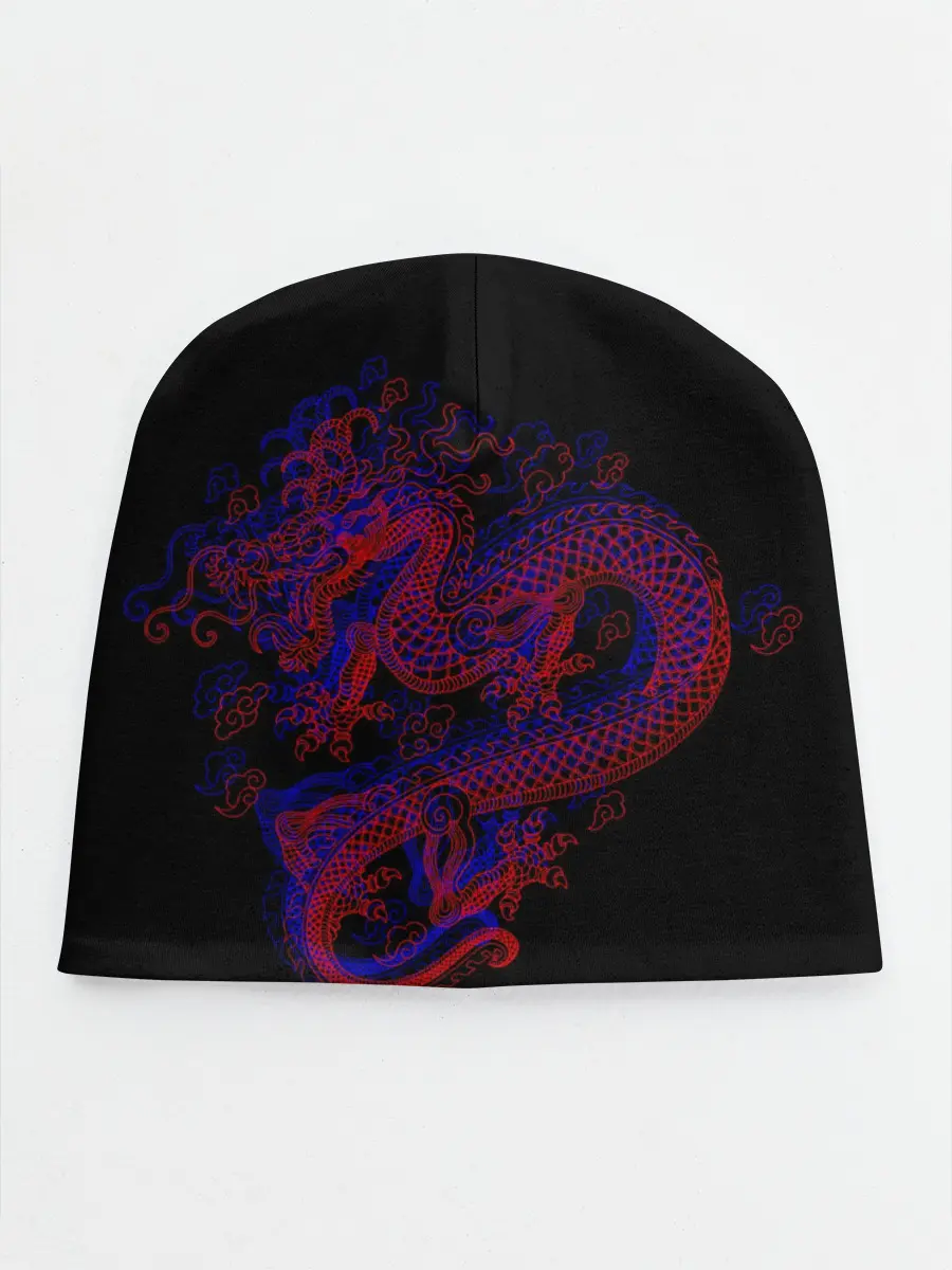 Детская шапка / 3д Дракон
