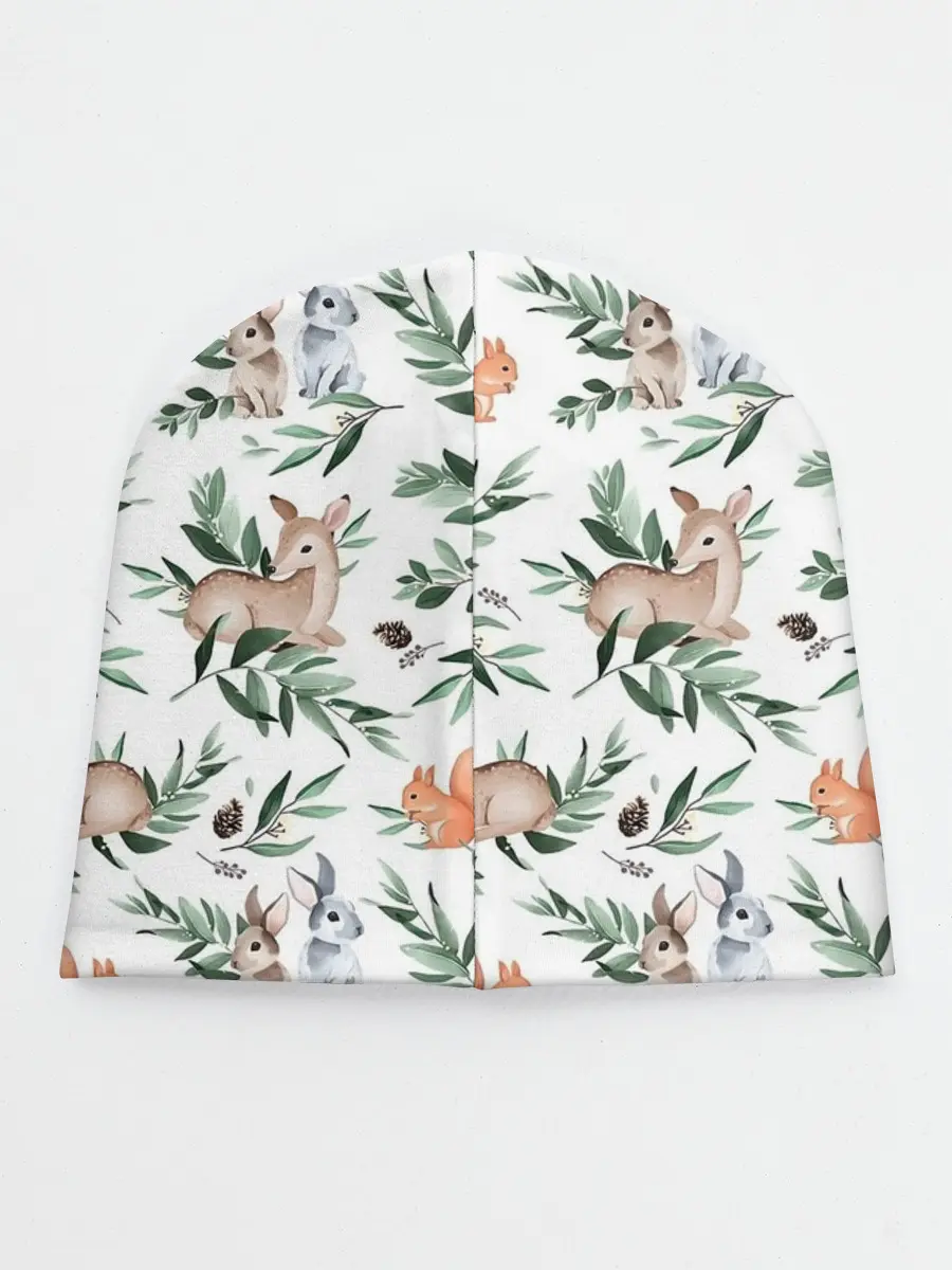Детская шапка / Лесные животные