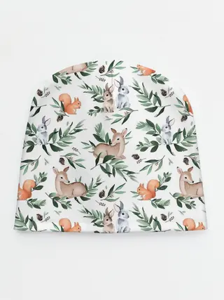 Детская шапка / Лесные животные