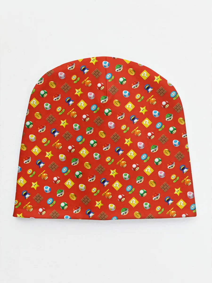 Детская шапка / Super Mario