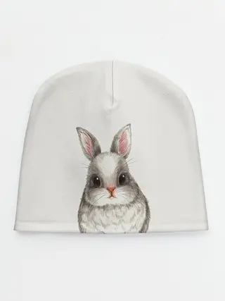 Детская шапка / зайка