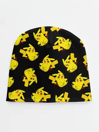 Детская шапка / Веселый пикачу