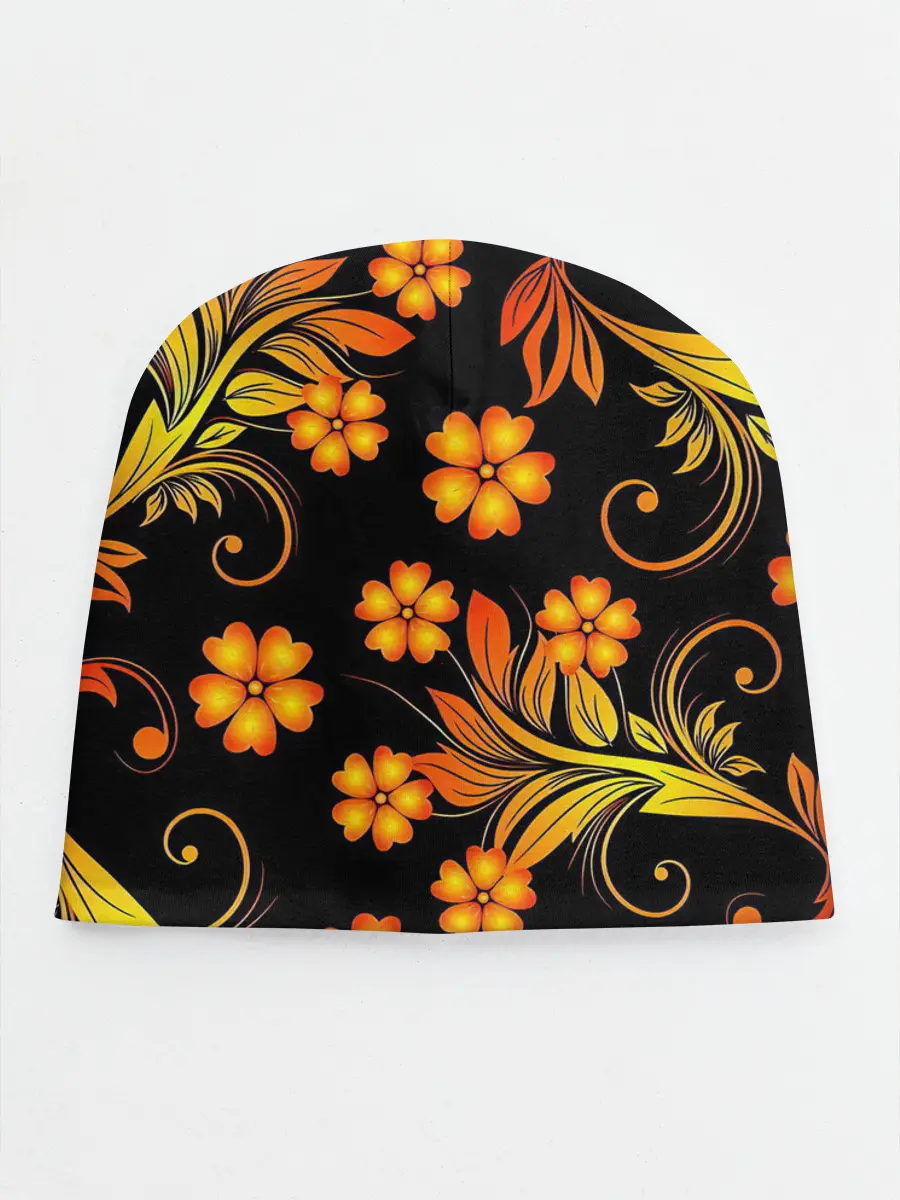 Детская шапка / Хохлома