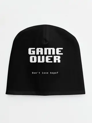 Детская шапка / UNDERTALE GAME OVER