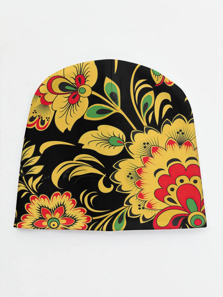 Детская шапка / Хохлома