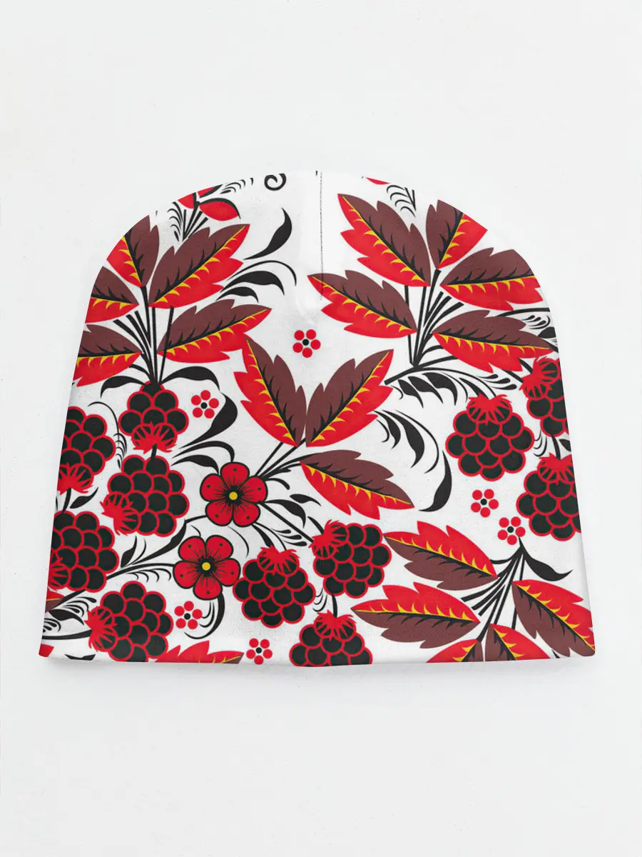 Детская шапка / Хохлома