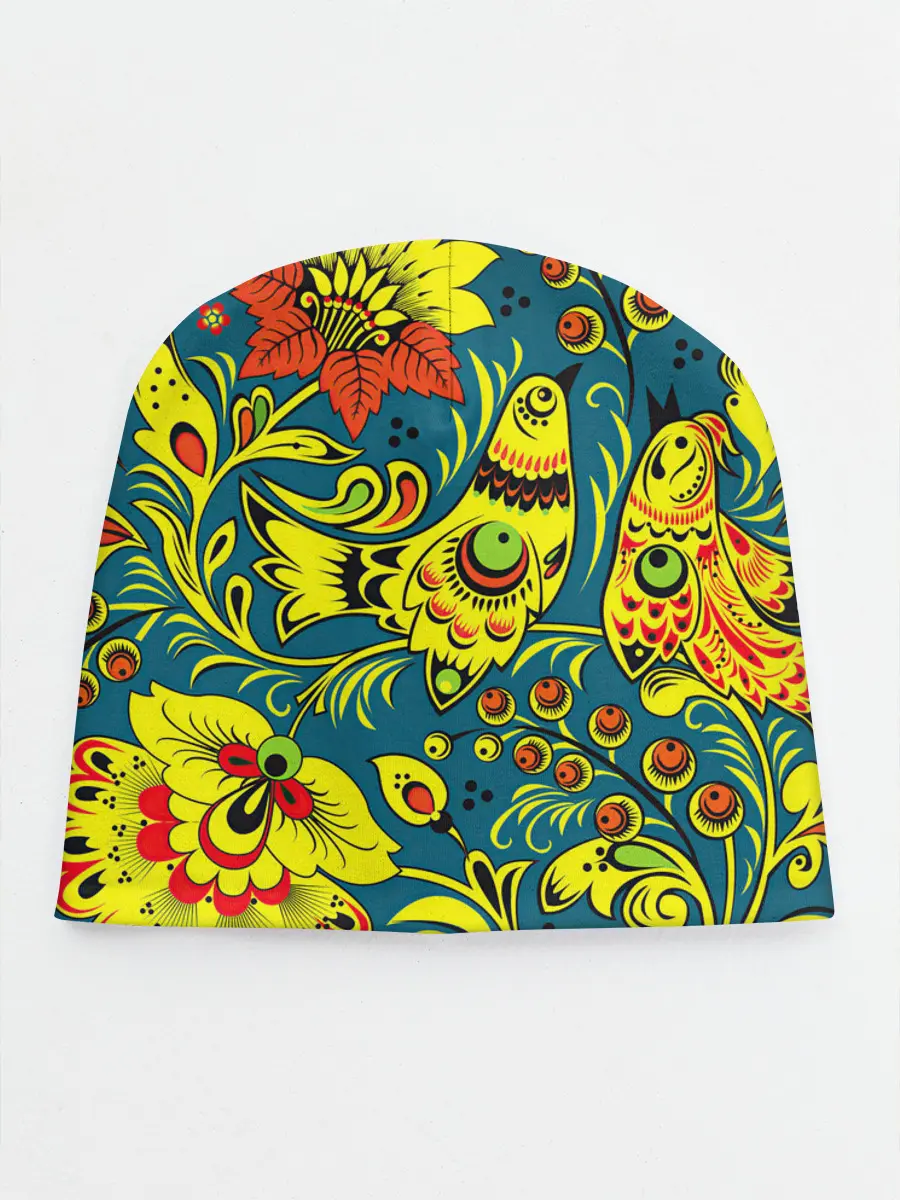 Детская шапка / Хохлома