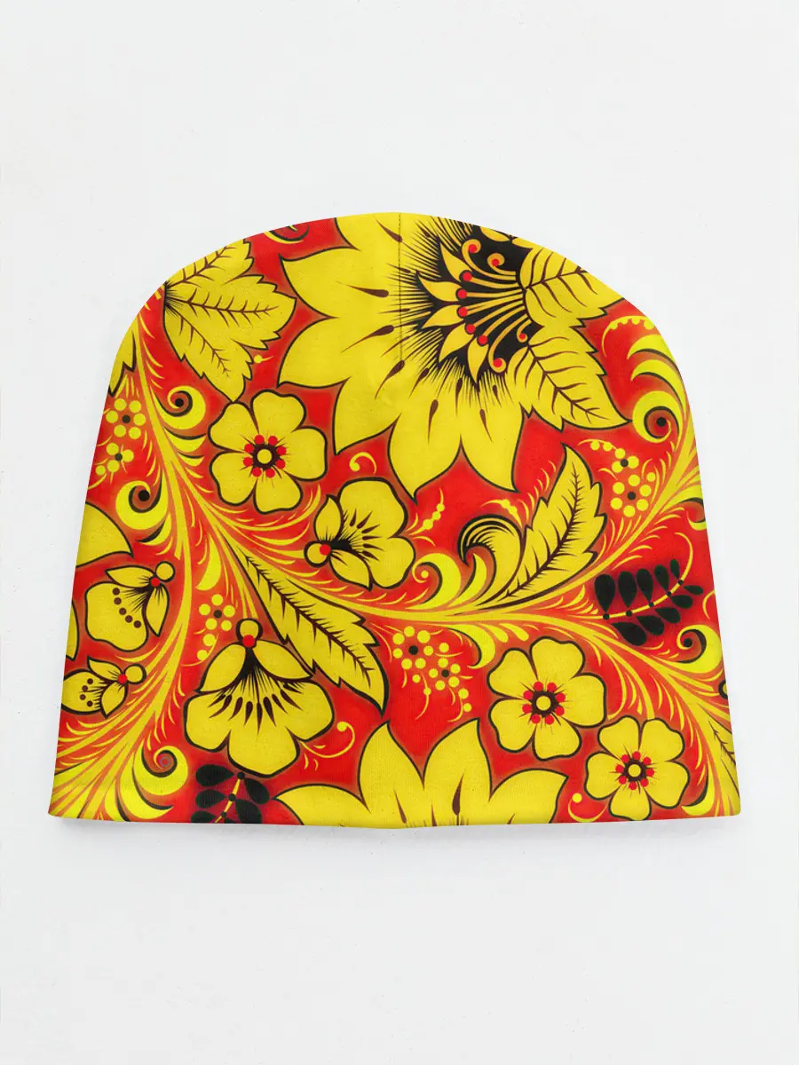 Детская шапка / Хохлома