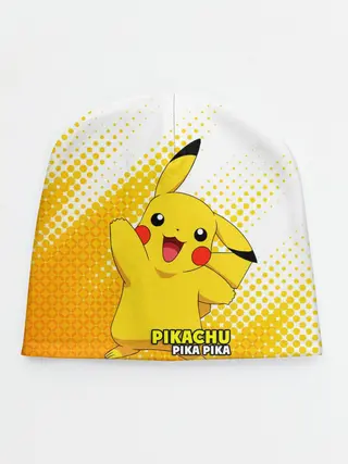 Детская шапка / Pikachu Pika Pika