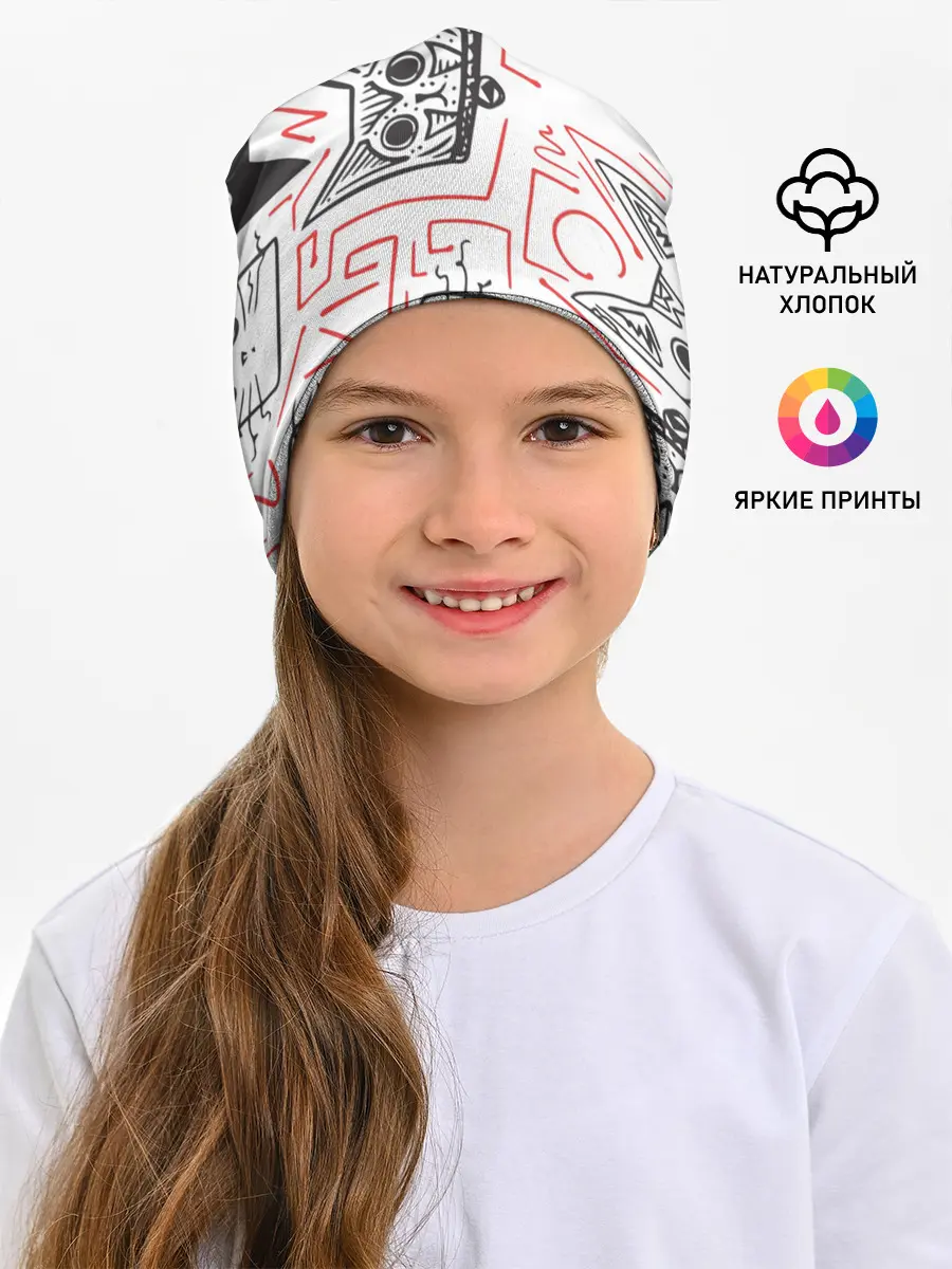 Детская шапка / Cats