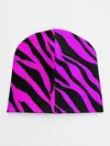 Детская шапка / Неоновая зебра