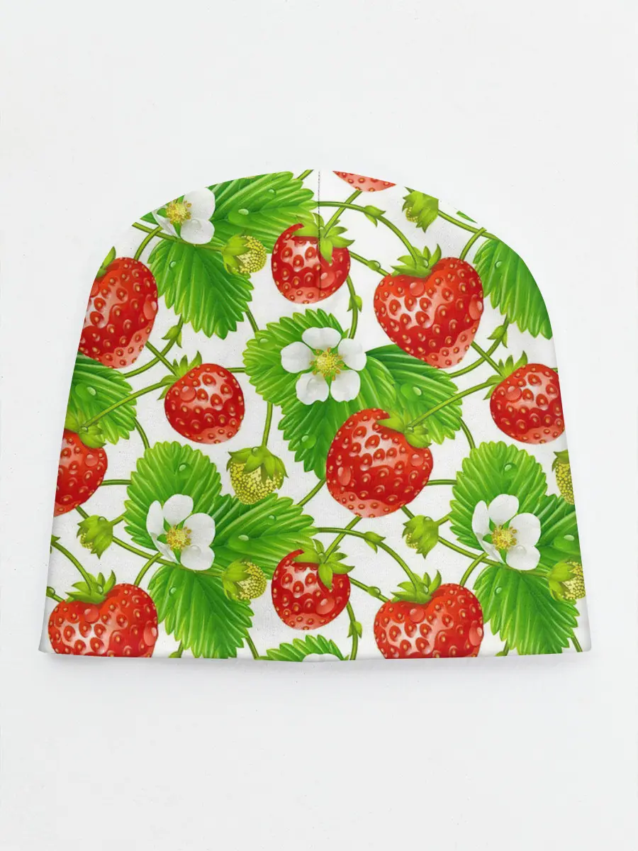 Детская шапка / Земляника