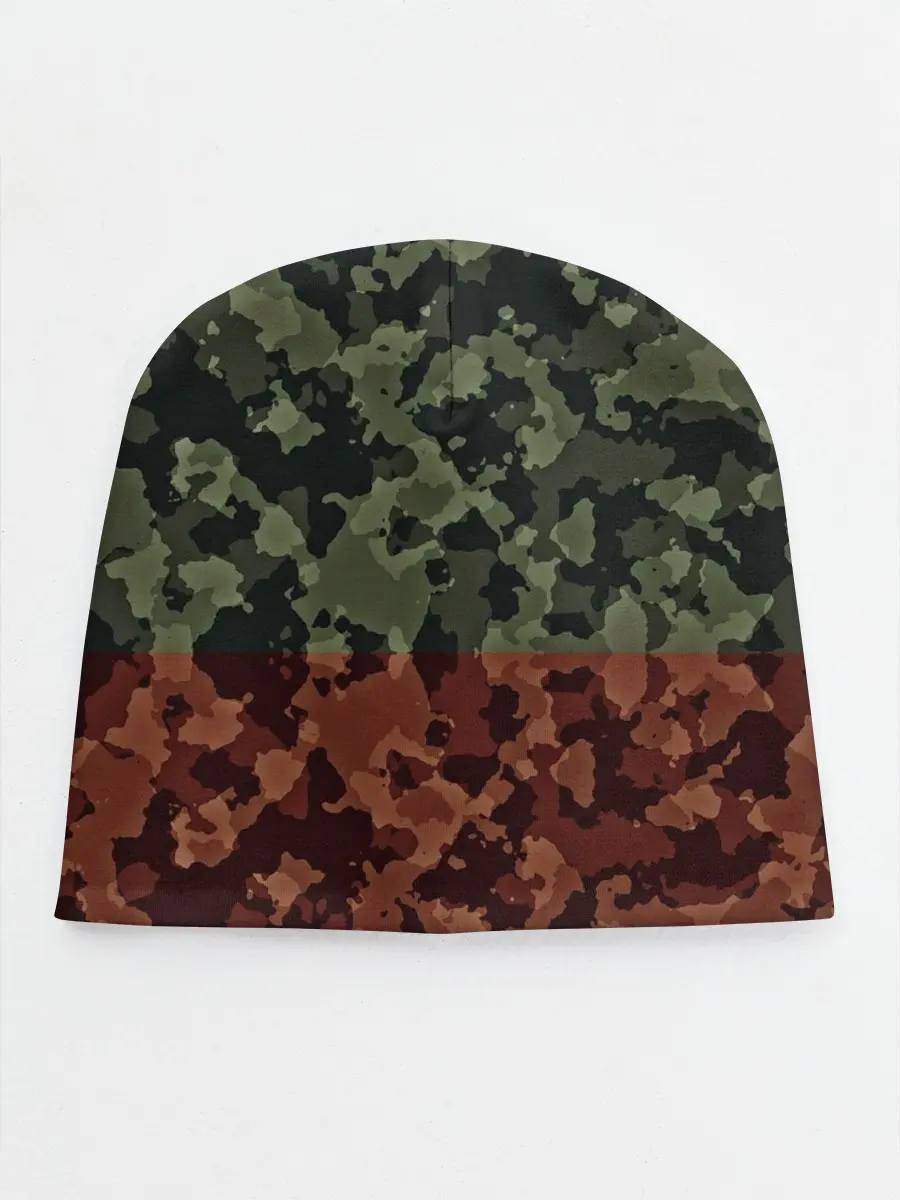 Детская шапка / Двойной камуфляж