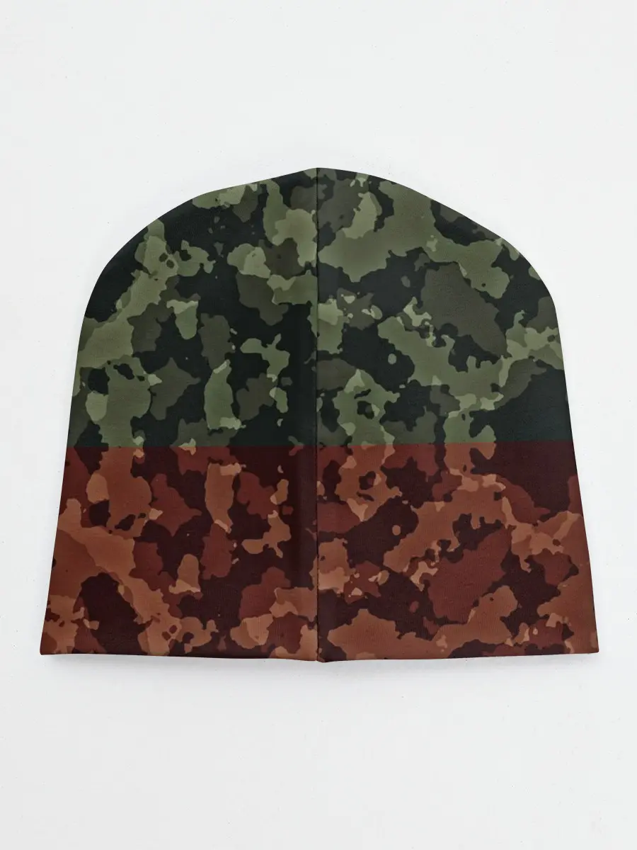 Детская шапка / Двойной камуфляж