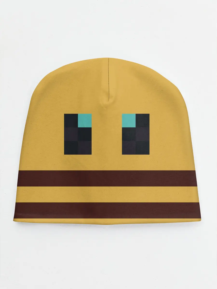 Детская шапка / Minecraft Bee