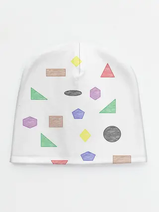 Детская шапка / Геометрия