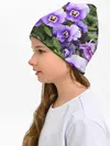 Детская шапка / Анютины глазки