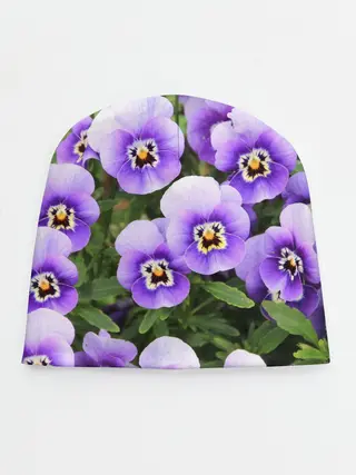 Детская шапка / Анютины глазки