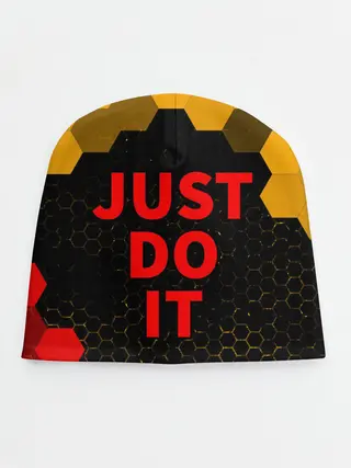 Детская шапка / JUST DO IT