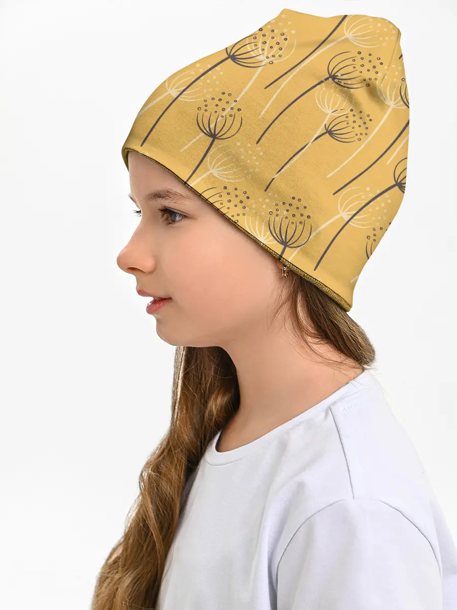 Детская шапка / Цветы