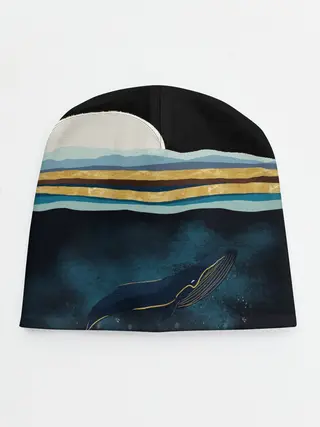 Детская шапка / Кит